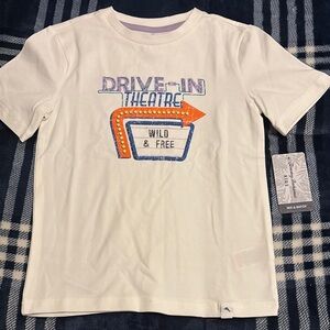 🆕 Tommy Bahamas White Graphic T-Shirt for Boy